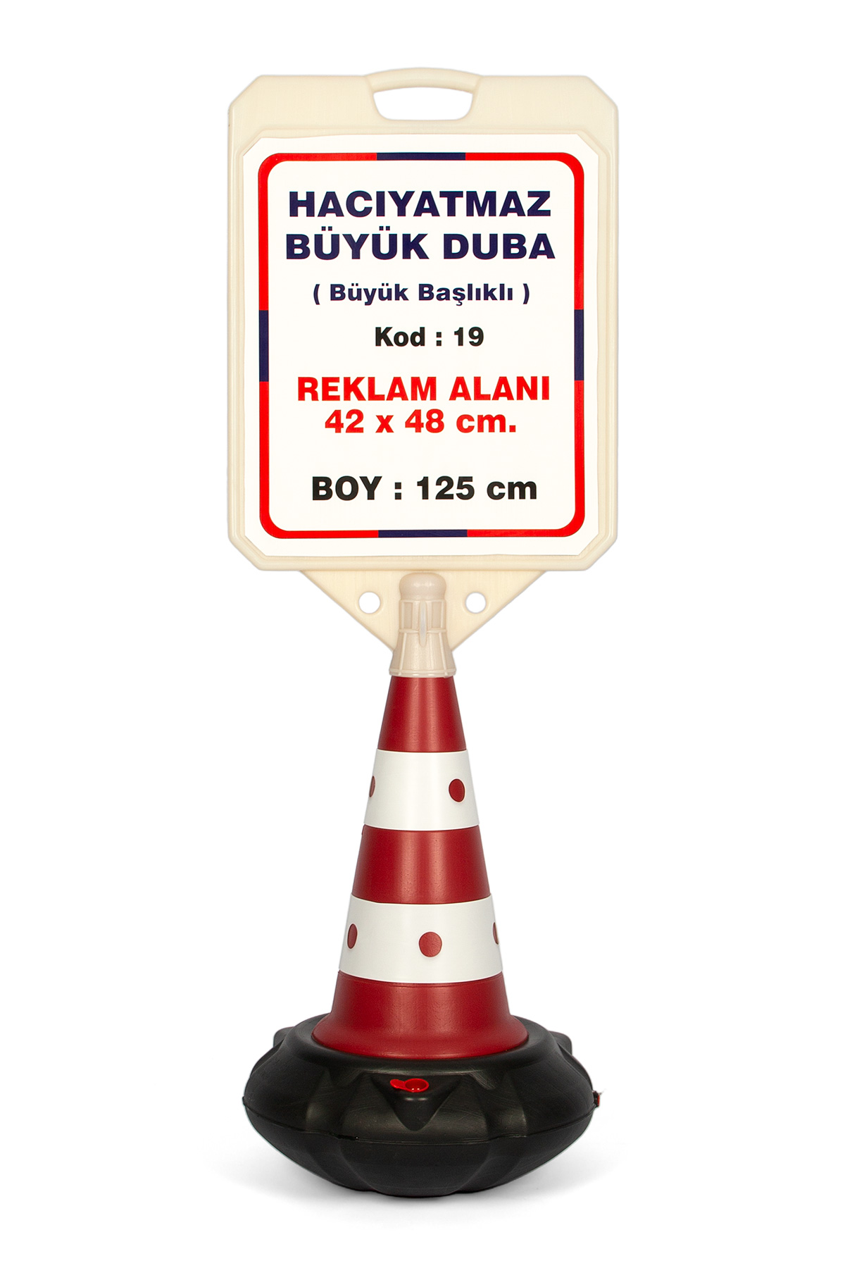  Hacıyatmaz Duba Büyük Başlık Beyaz