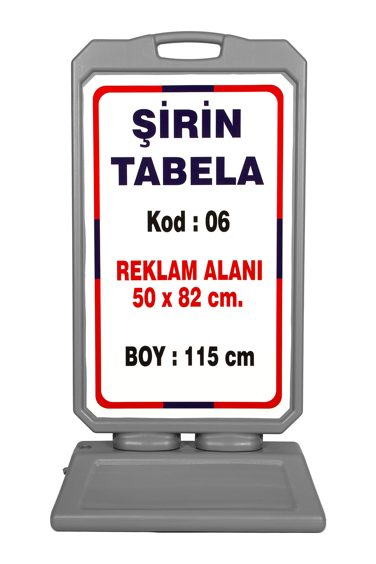  Şirin Tabela Gri